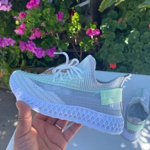 Fashion Women's Casual Sneakers New Comfortable color white/green